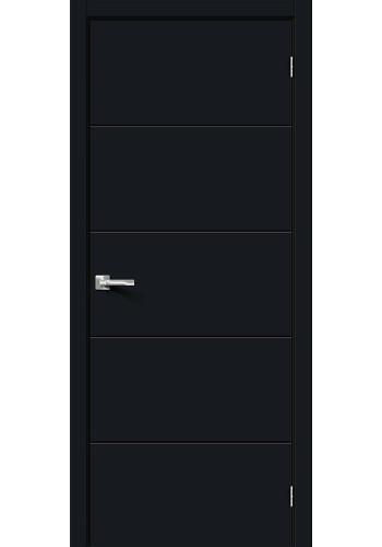 Межкомнатная дверь Граффити-2, цвет Total Black